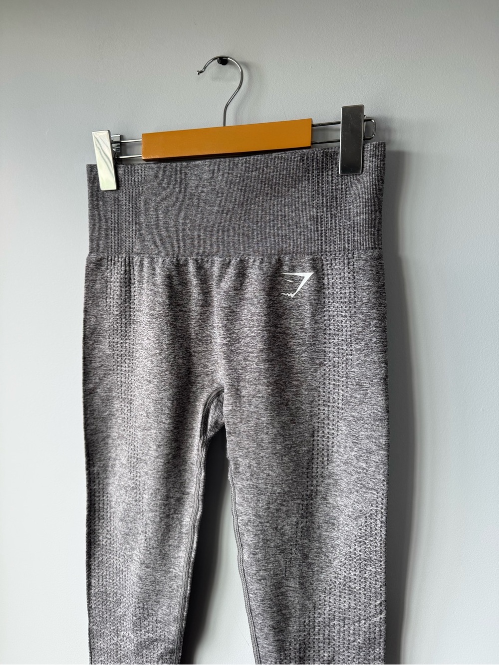 Gymshark Gray High-Waist Seamless Leggings - Picture 2 of 3